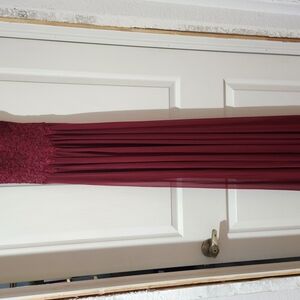 Elegant Burgundy Size 2 Prom Dress